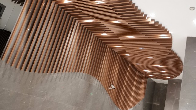 上海廣播大廈@造型鋁方管