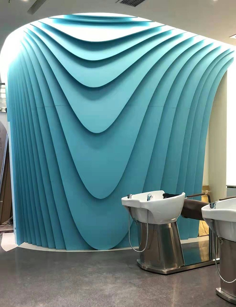 浦東世紀匯頭皮管理健發中心@異型鋁單板