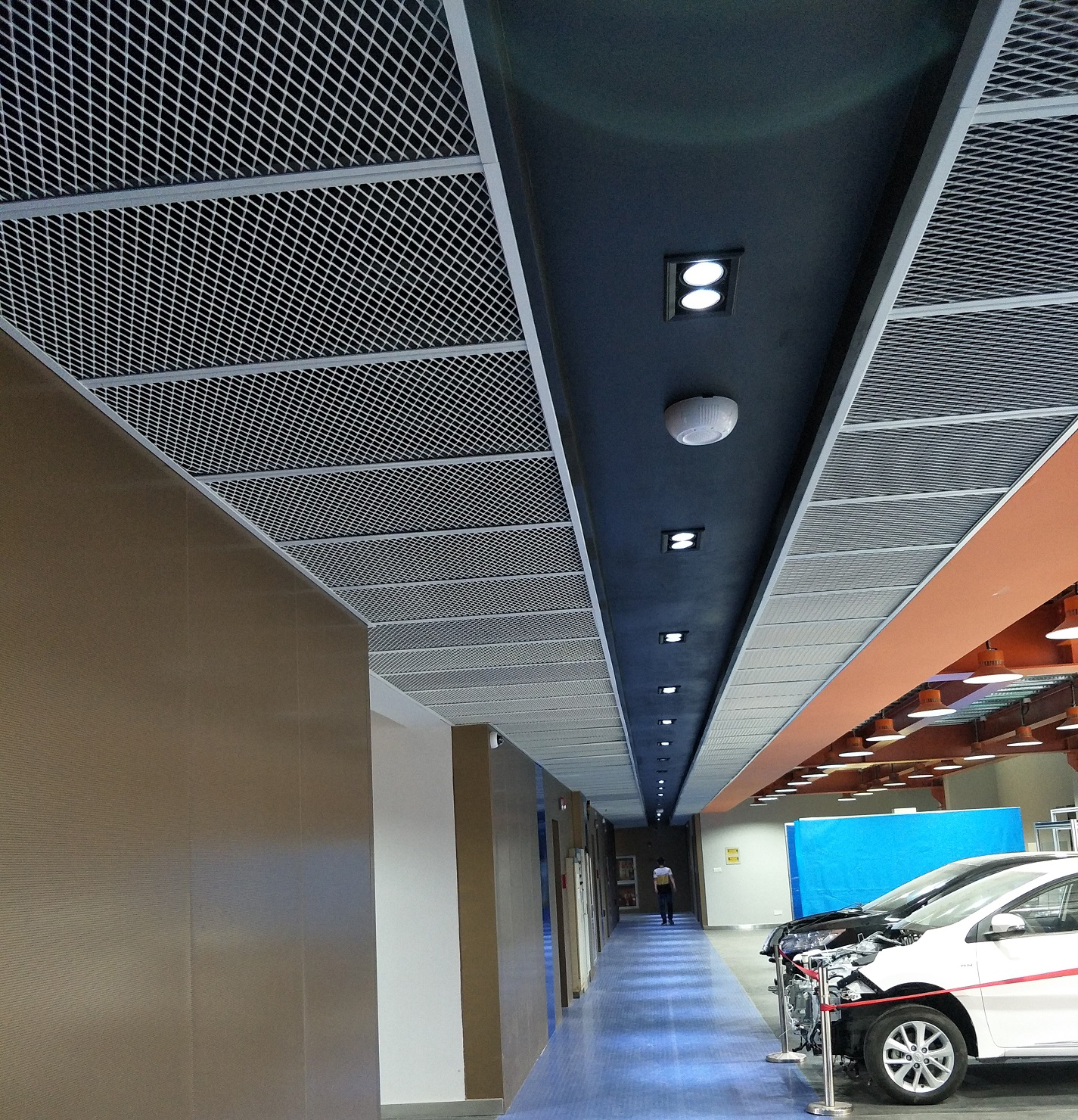 為什么項目選擇鋁拉網板天花