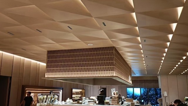 常州金壇萬(wàn)科@三角形鋁單板