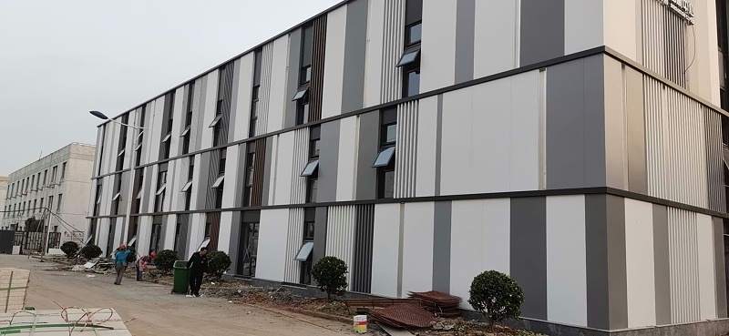 紹興國科人工智能步魚科技案例@外墻鋁單板