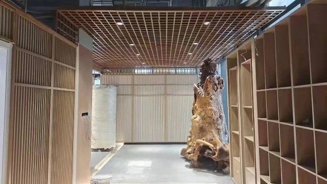 滾涂木紋格柵定制@中滬世業(yè)