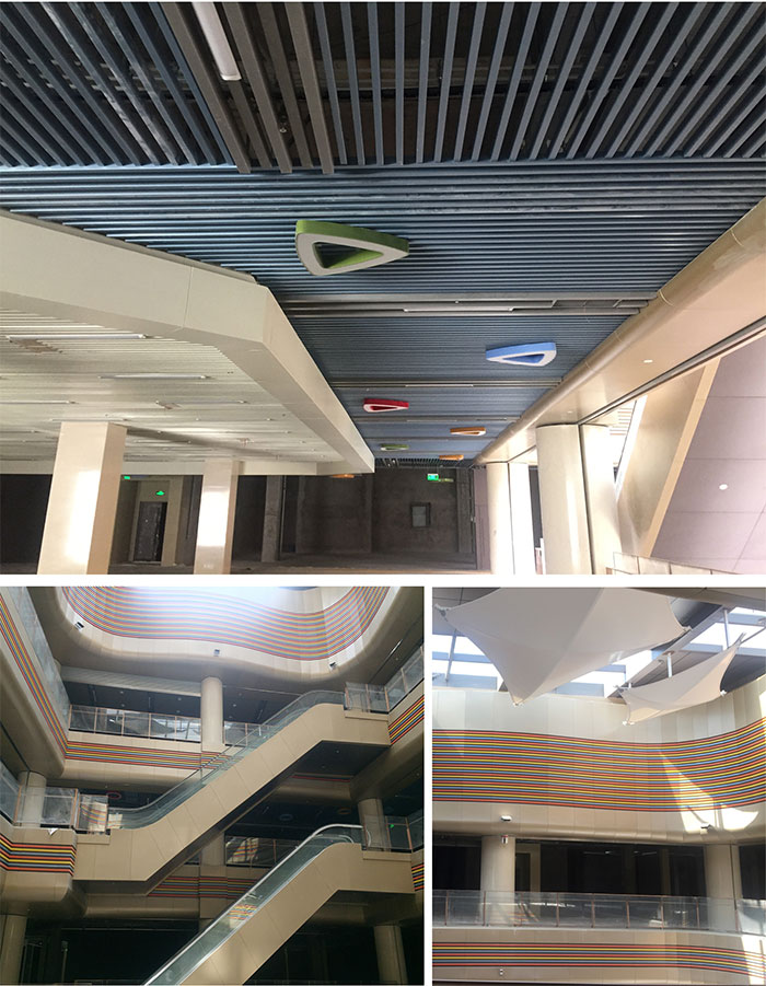 百潤(rùn)時(shí)代購(gòu)物商場(chǎng)鋁方管